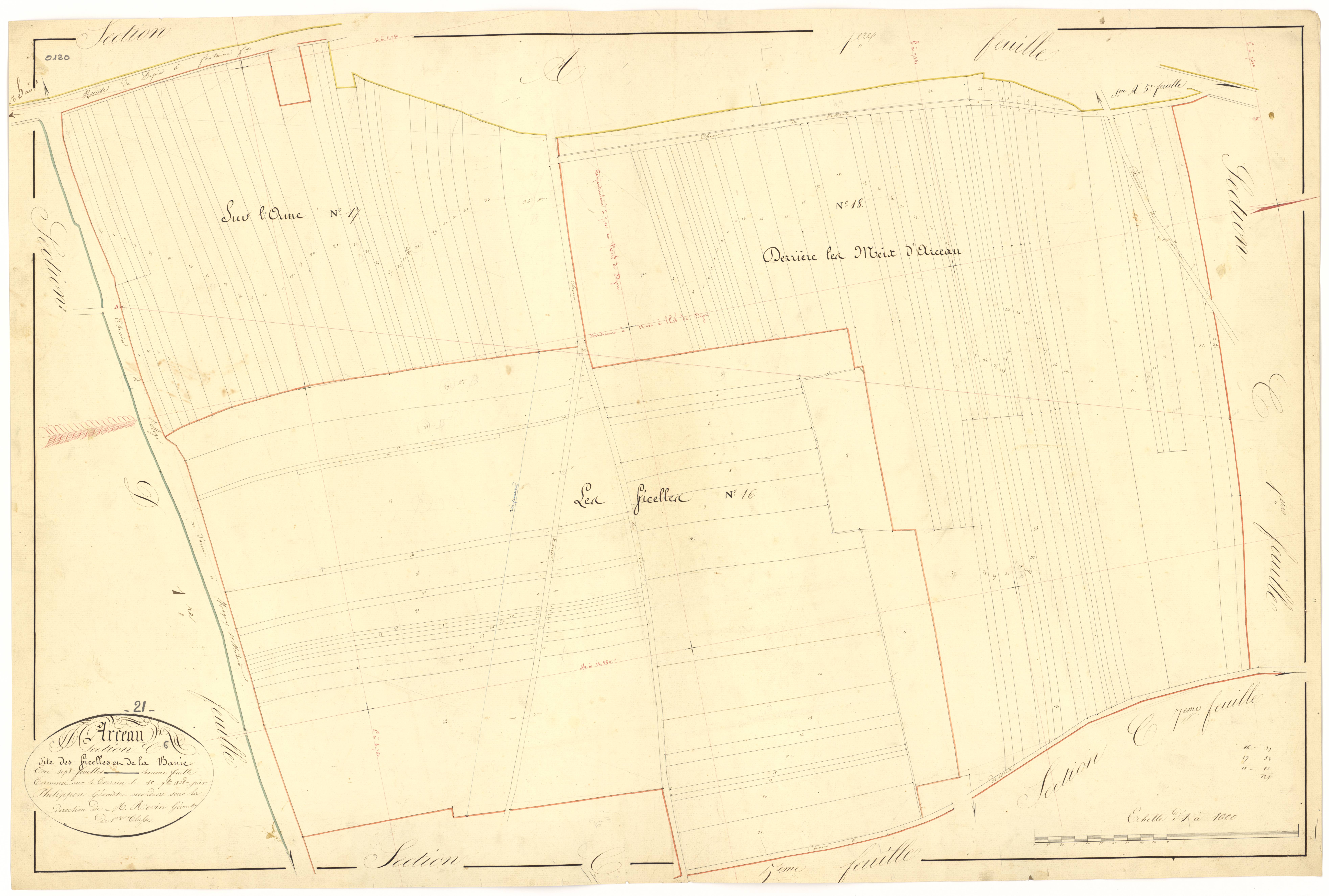 Arceau - Section C6 - 3 P PLAN 19/20