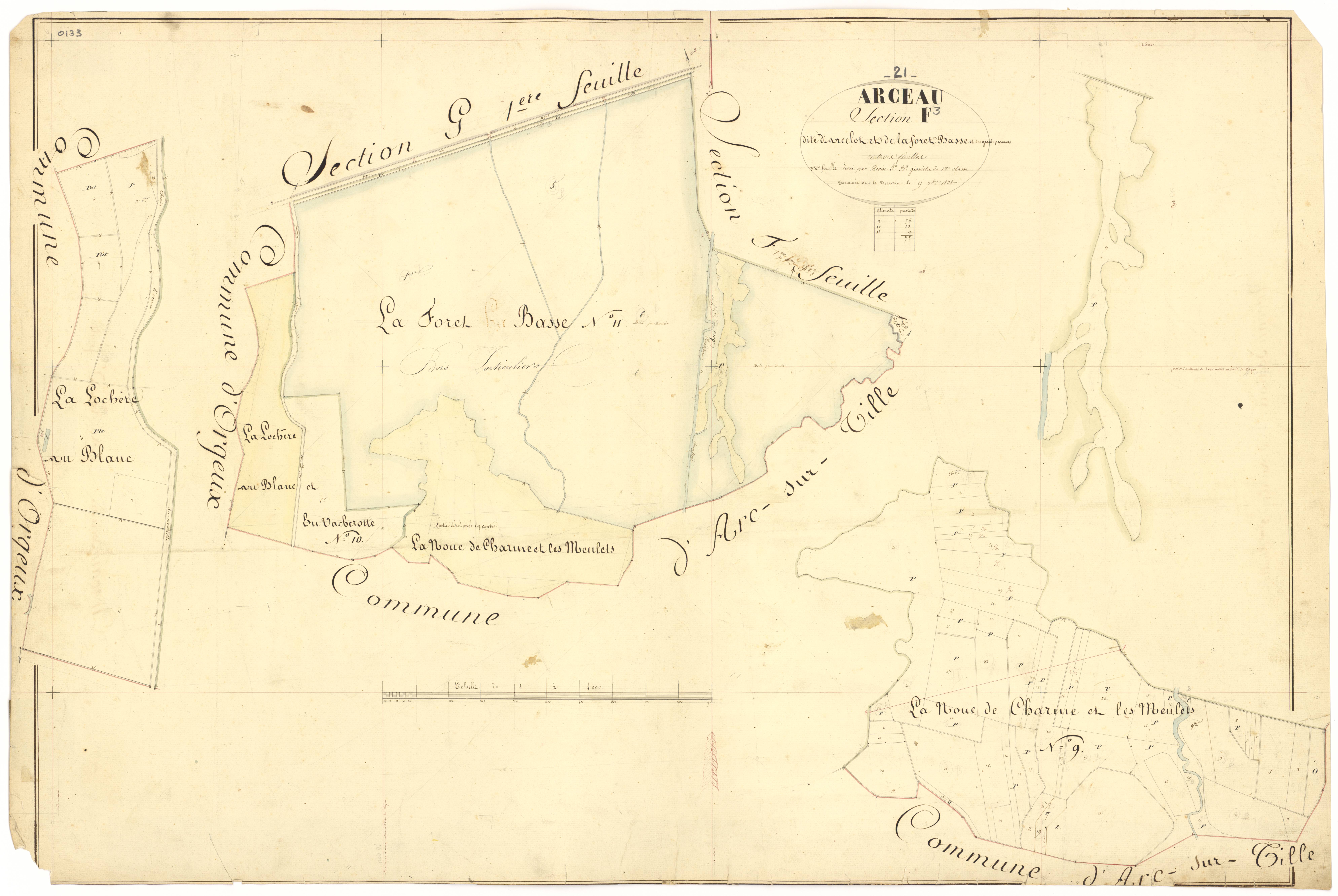 Arceau - Section F3 - 3 P PLAN 19/33