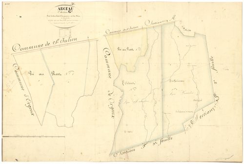 Arceau - Section G1 - 3 P PLAN 19/35