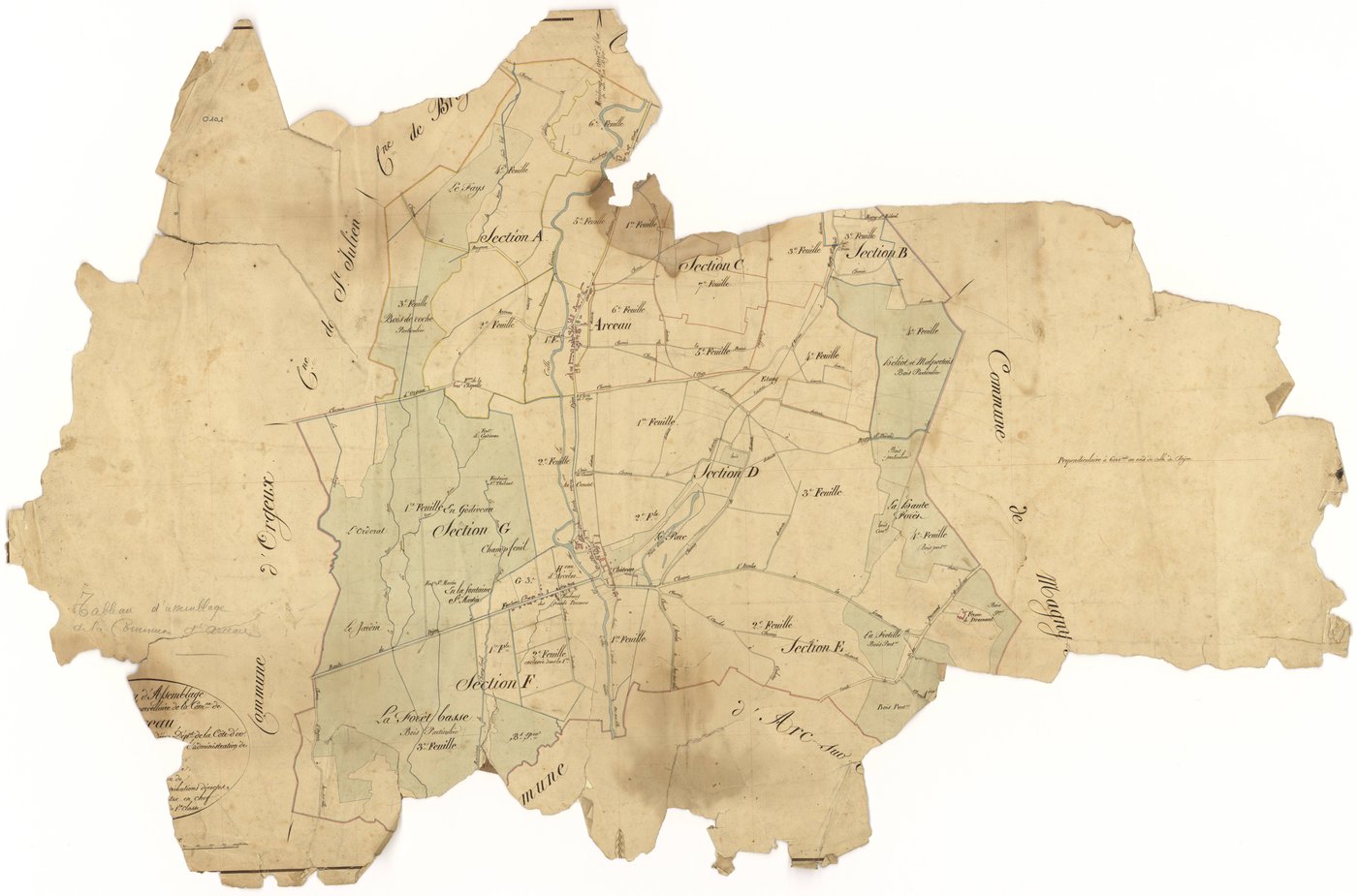Arceau - Tableau d'assemblage - 3 P PLAN 19/1