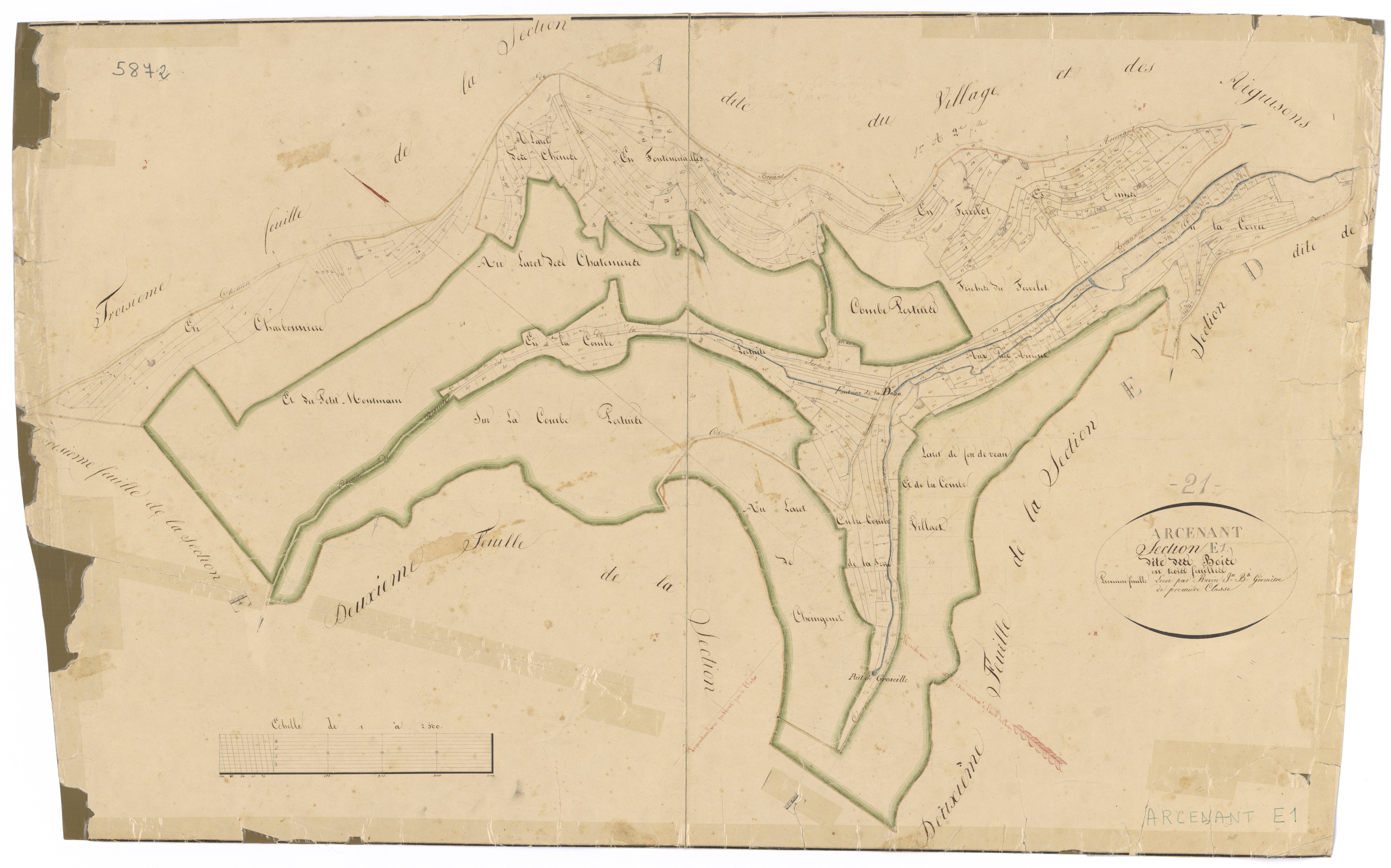 Arcenant - Section E1 - 3 P PLAN 20/10