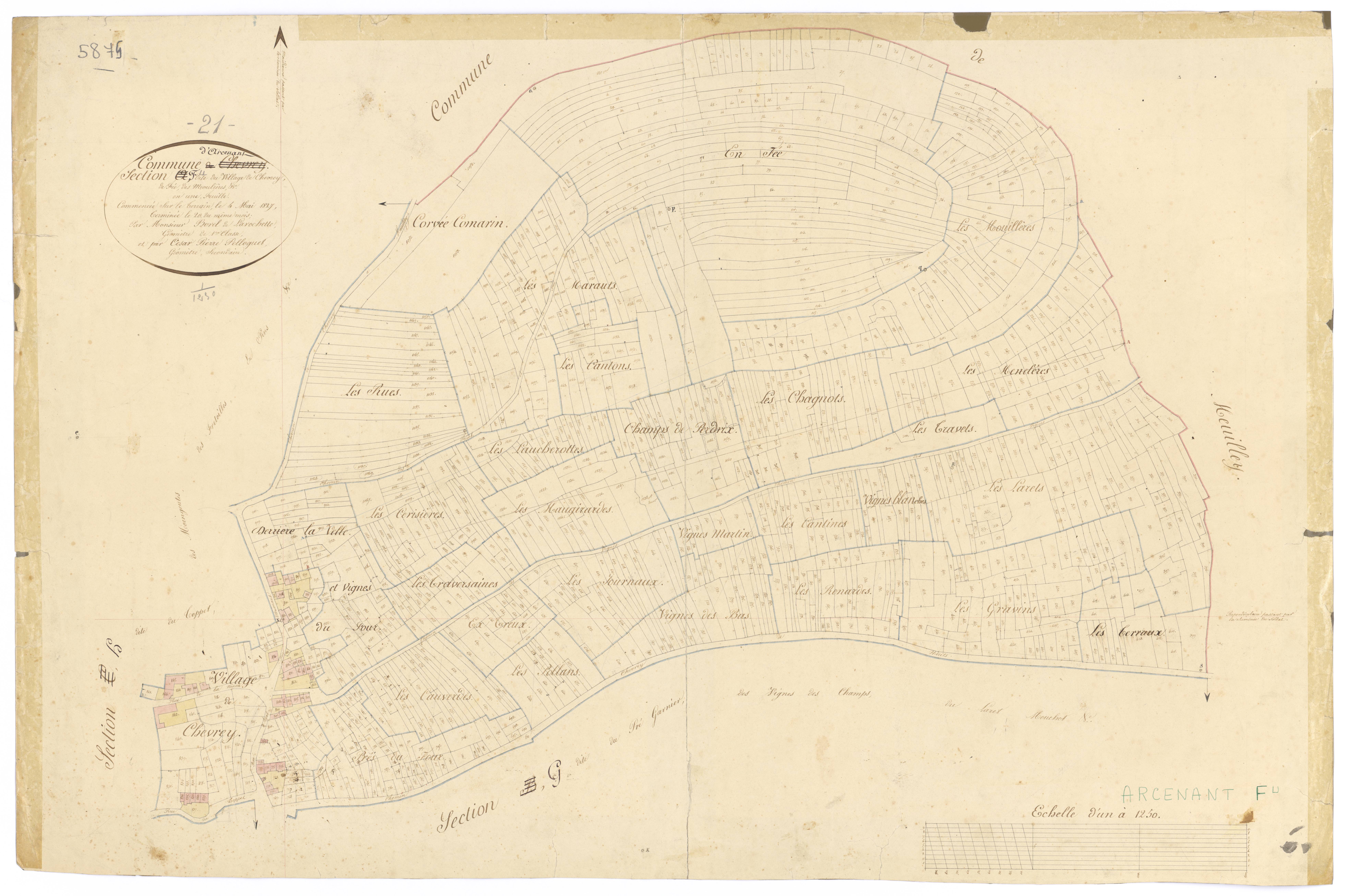 Arcenant - Section F - 3 P PLAN 20/13