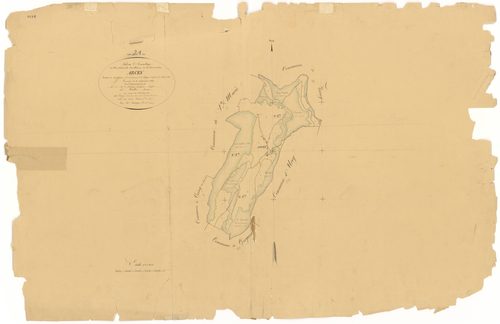 Arcey - Tableau d'assemblage - 3 P PLAN 21/1