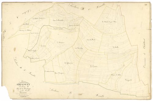 Arconcey - Section A2 - 3 P PLAN 23/3