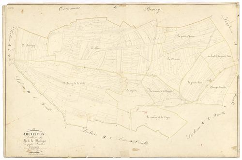 Arconcey - Section A3 - 3 P PLAN 23/4