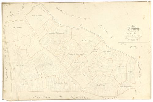 Arconcey - Section C1 - 3 P PLAN 23/9