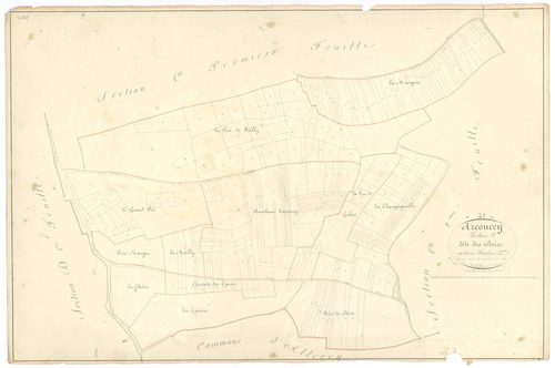 Arconcey - Section C3 - 3 P PLAN 23/11