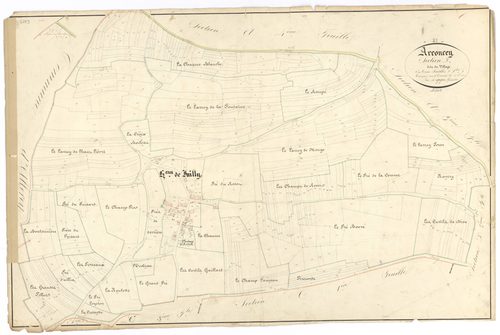 Arconcey - Section D1 - 3 P PLAN 23/12