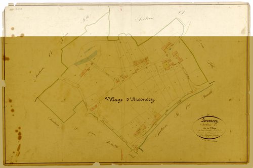 Arconcey - Section D3 - 3 P PLAN 23/14