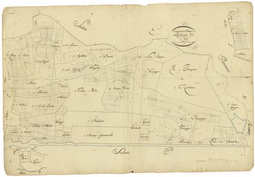 Arc-sur-Tille - Section D - 3 P PLAN 24/5