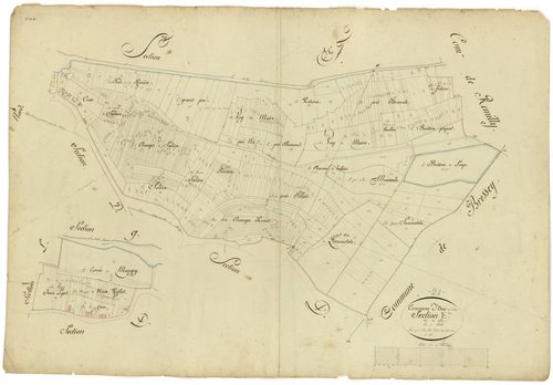 Arc-sur-Tille - Section E - 3 P PLAN 24/6