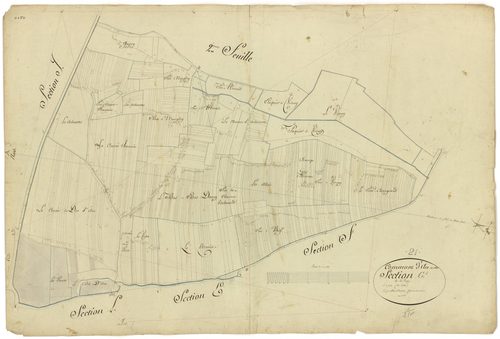 Arc-sur-Tille - Section G1 - 3 P PLAN 24/9
