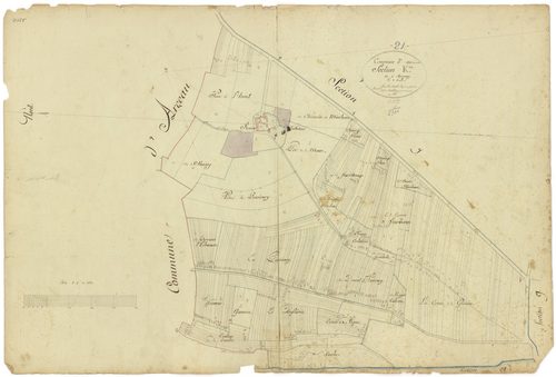 Arc-sur-Tille - Section K - 3 P PLAN 24/14