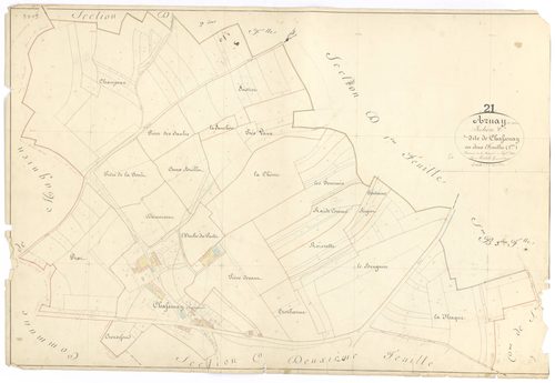 Arnay-le-Duc - Section C1 - 3 P PLAN 26/8