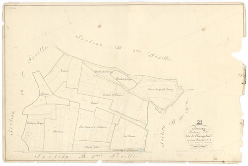 Arnay-le-Duc - Section D1 - 3 P PLAN 26/10