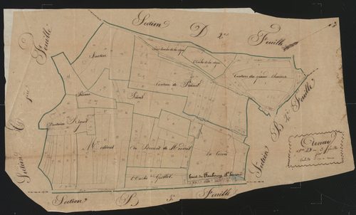 Arnay-le-Duc - Section D1 (complÃ©ment) - 3 P PLAN 26/13