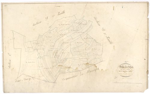 Arnay-sous-Vitteaux - Section D3 - 3 P PLAN 27/10