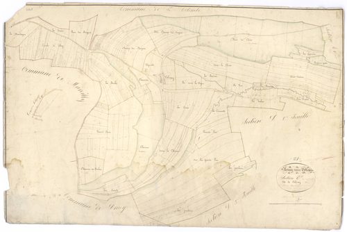 Arnay-sous-Vitteaux - Section E - 3 P PLAN 27/11