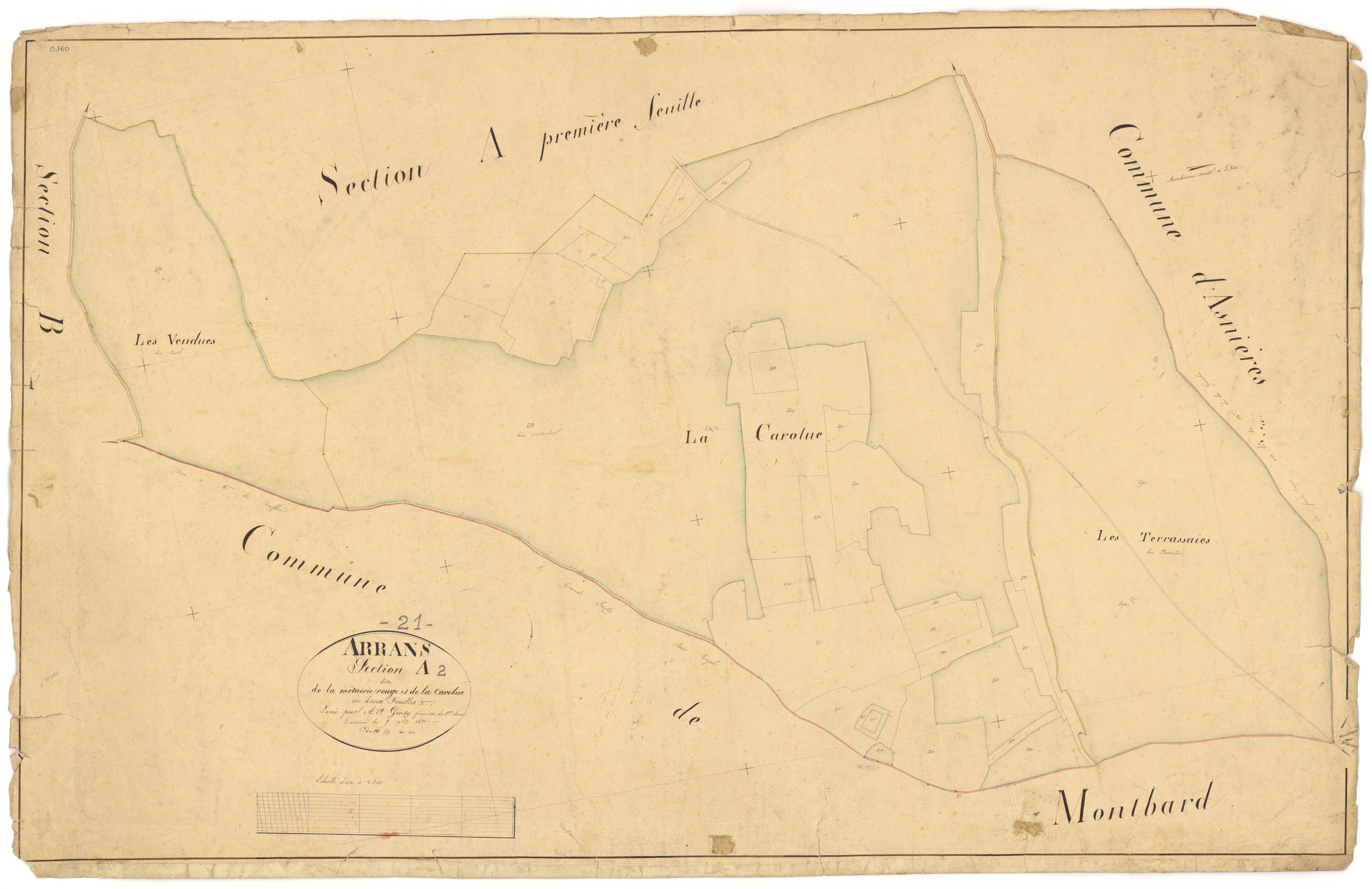Arrans - Section A2 - 3 P PLAN 28/3