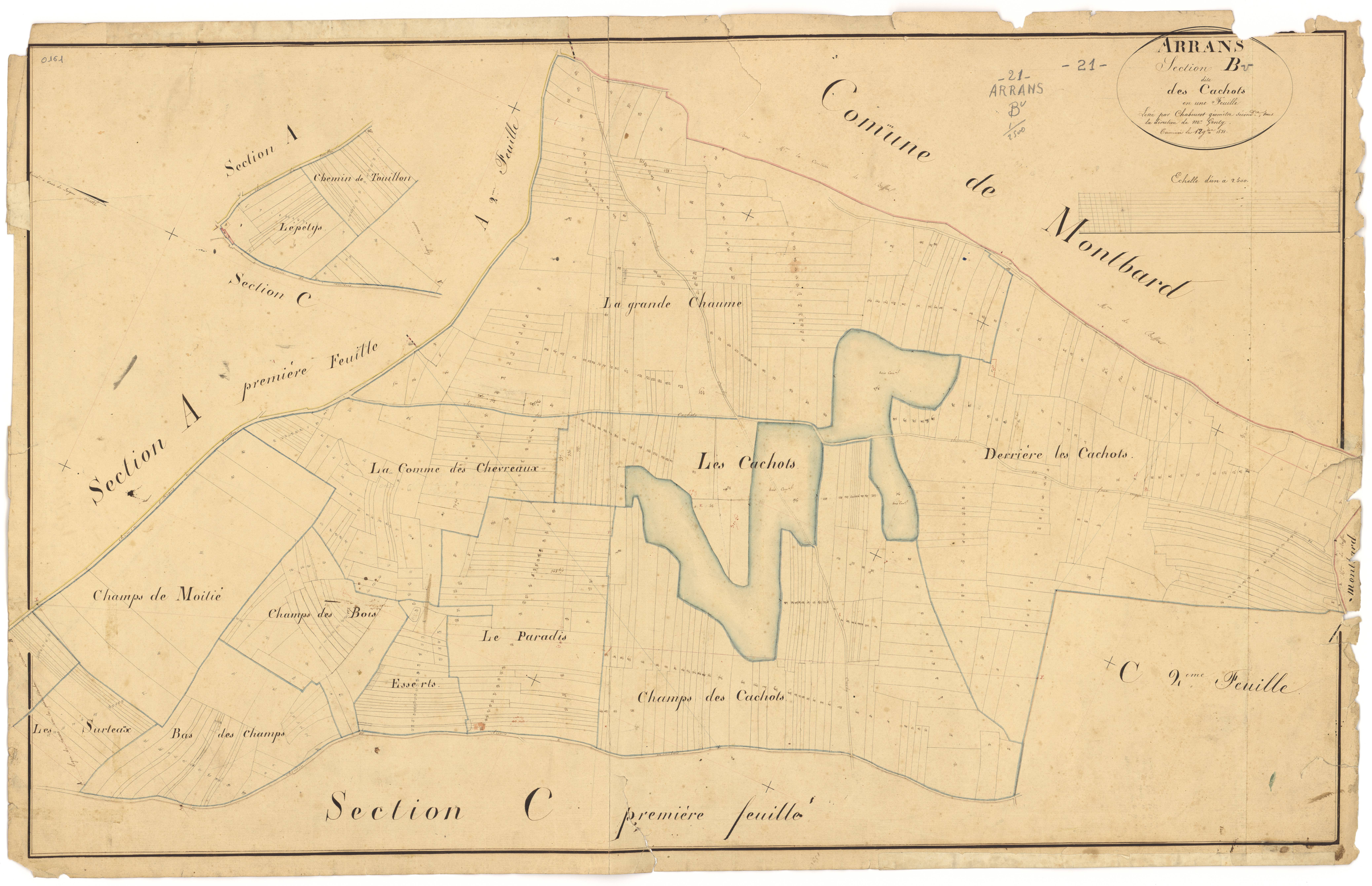Arrans - Section B - 3 P PLAN 28/4