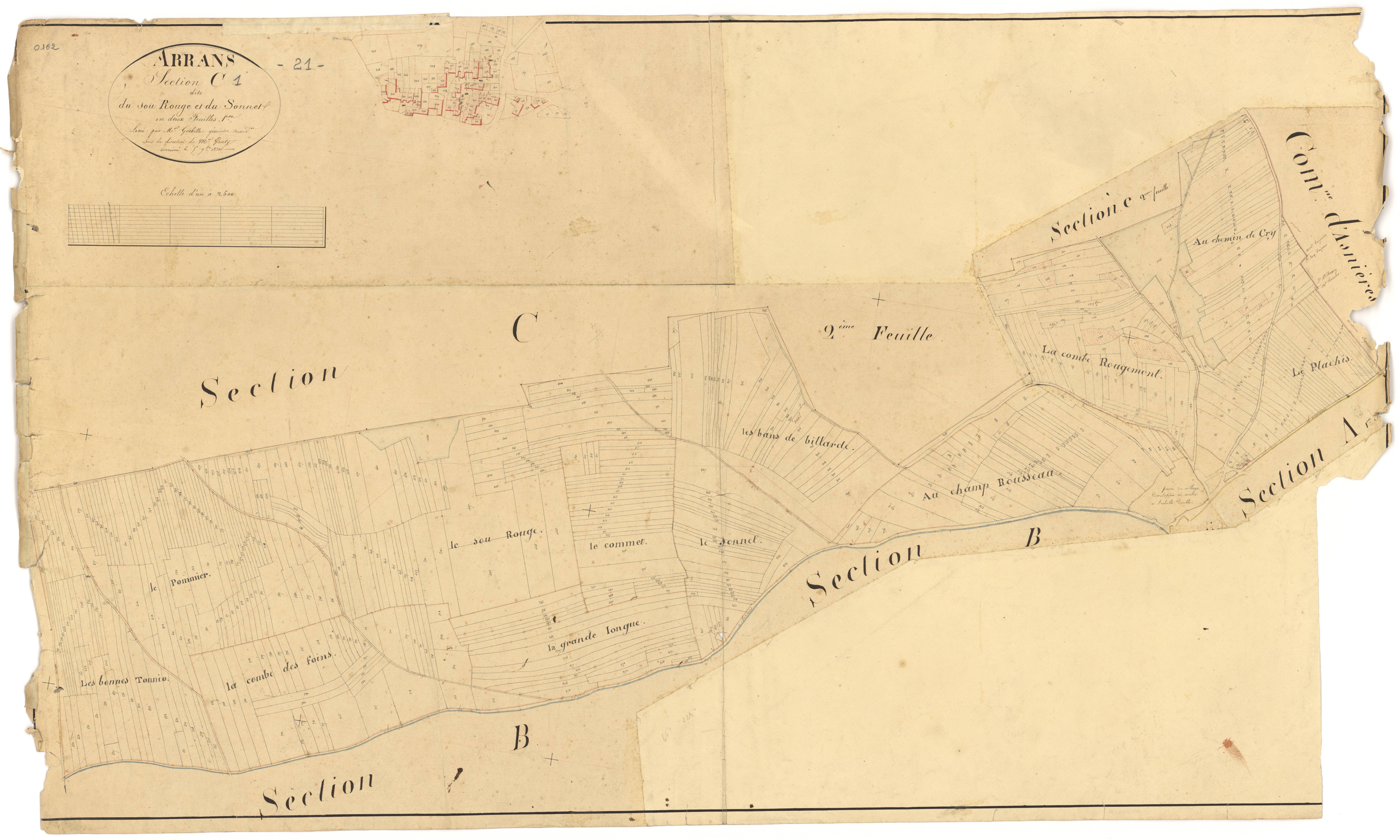 Arrans - Section C1 - 3 P PLAN 28/5
