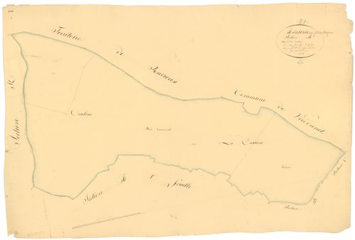 Asnières-en-Montagne - Section A2 - 3 P PLAN 29/3