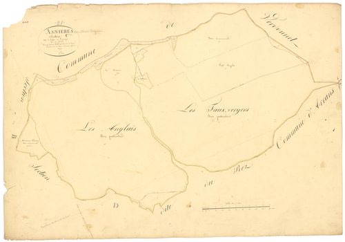 Asnières-en-Montagne - Section C - 3 P PLAN 29/5
