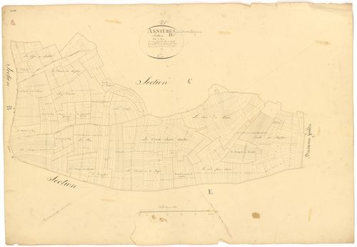 Asnières-en-Montagne - Section D1 - 3 P PLAN 29/6