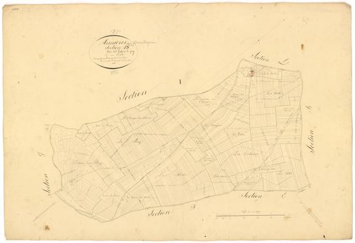 Asnières-en-Montagne - Section H - 3 P PLAN 29/12
