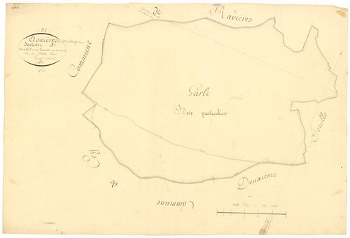 Asnières-en-Montagne - Section J2 - 3 P PLAN 29/15