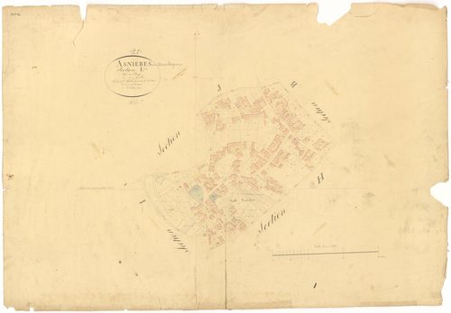 Asnières-en-Montagne - Section L - 3 P PLAN 29/18