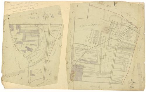 Asnières-lès-Dijon - Sections B et C - 3 P PLAN 30/4