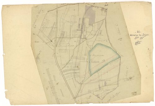 Asnières-lès-Dijon - Section D - 3 P PLAN 30/5