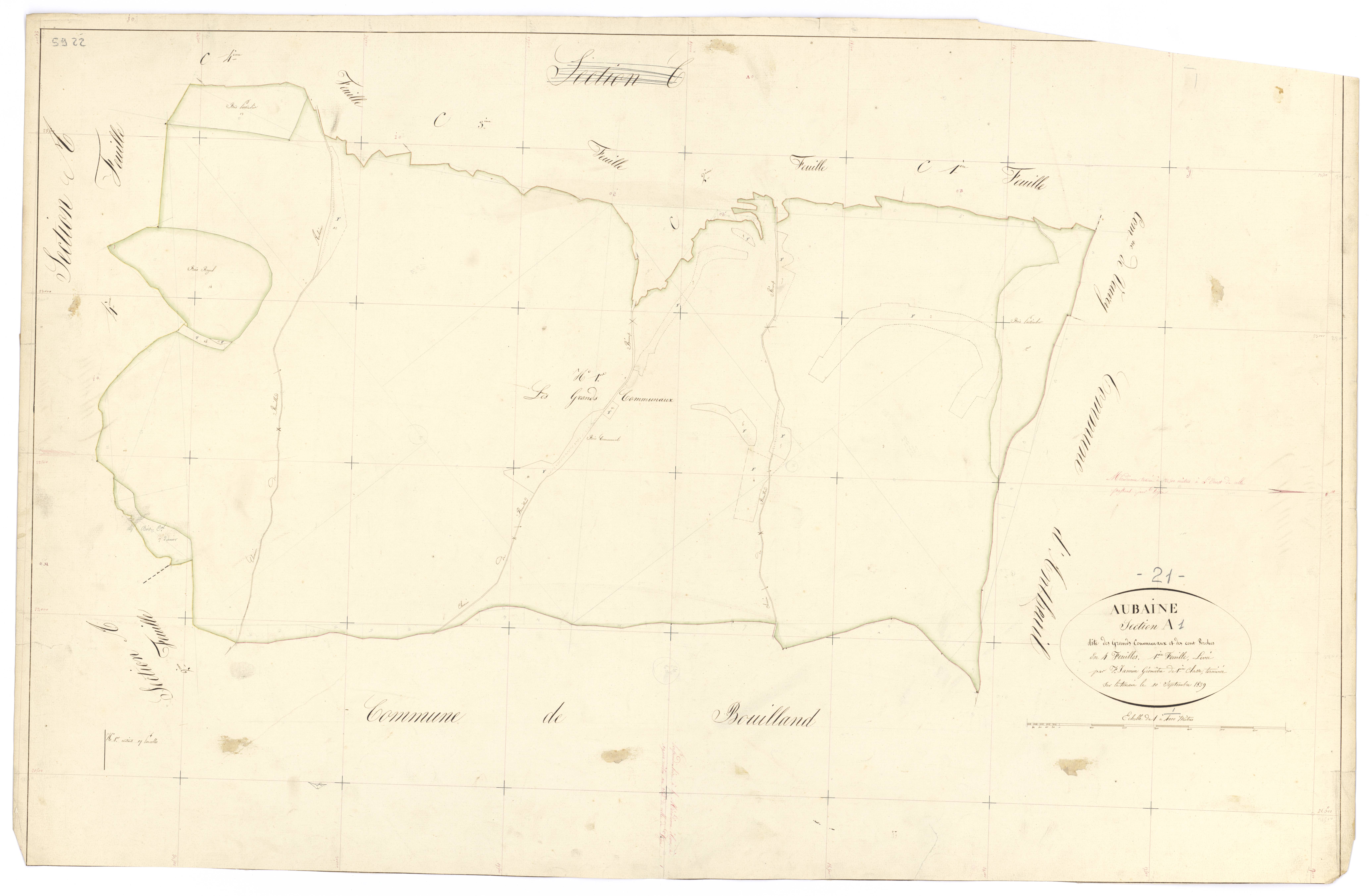 Aubaine - Section A1 - 3 P PLAN 33/3