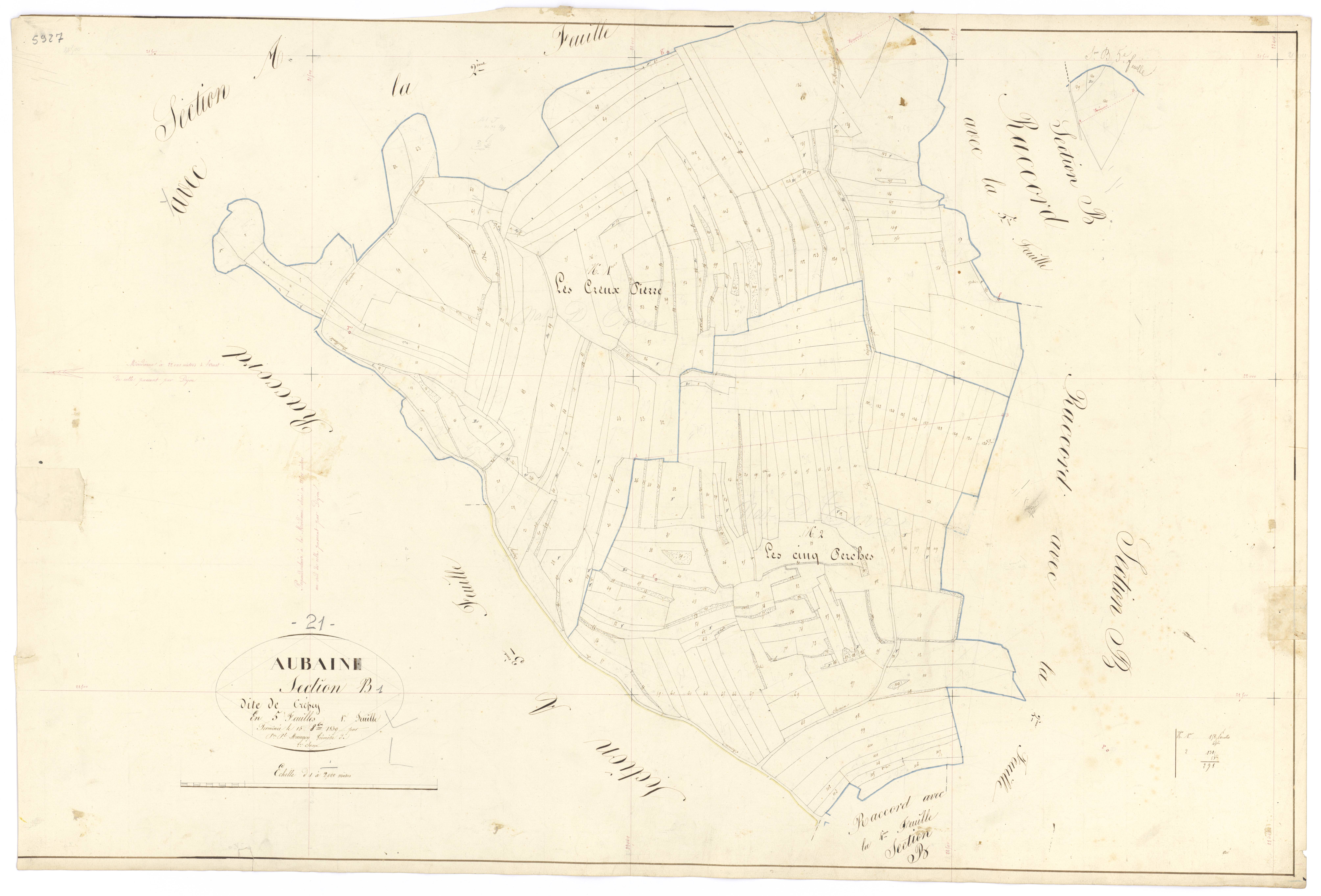 Aubaine - Section B1 - 3 P PLAN 33/8