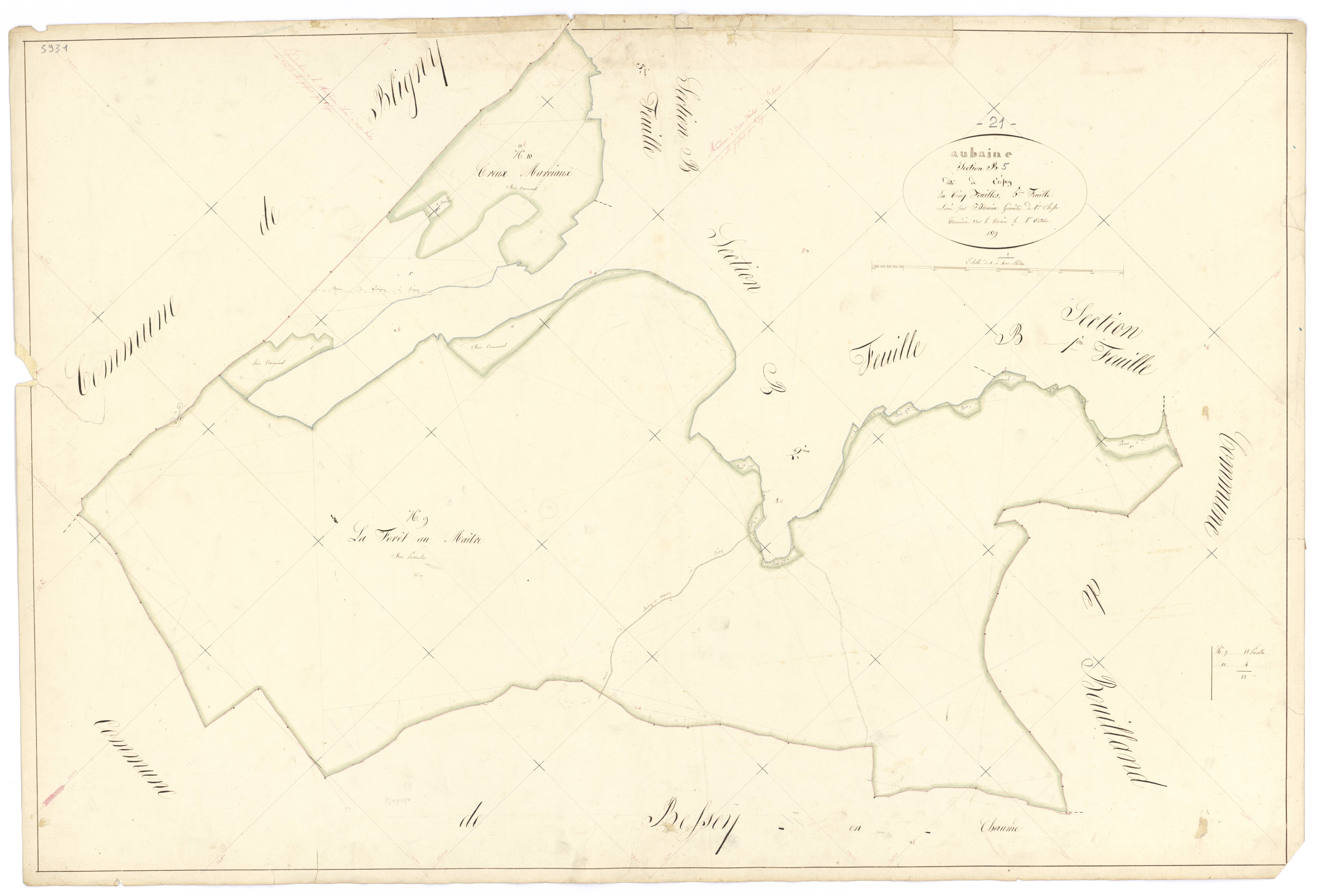 Aubaine - Section B5 - 3 P PLAN 33/12