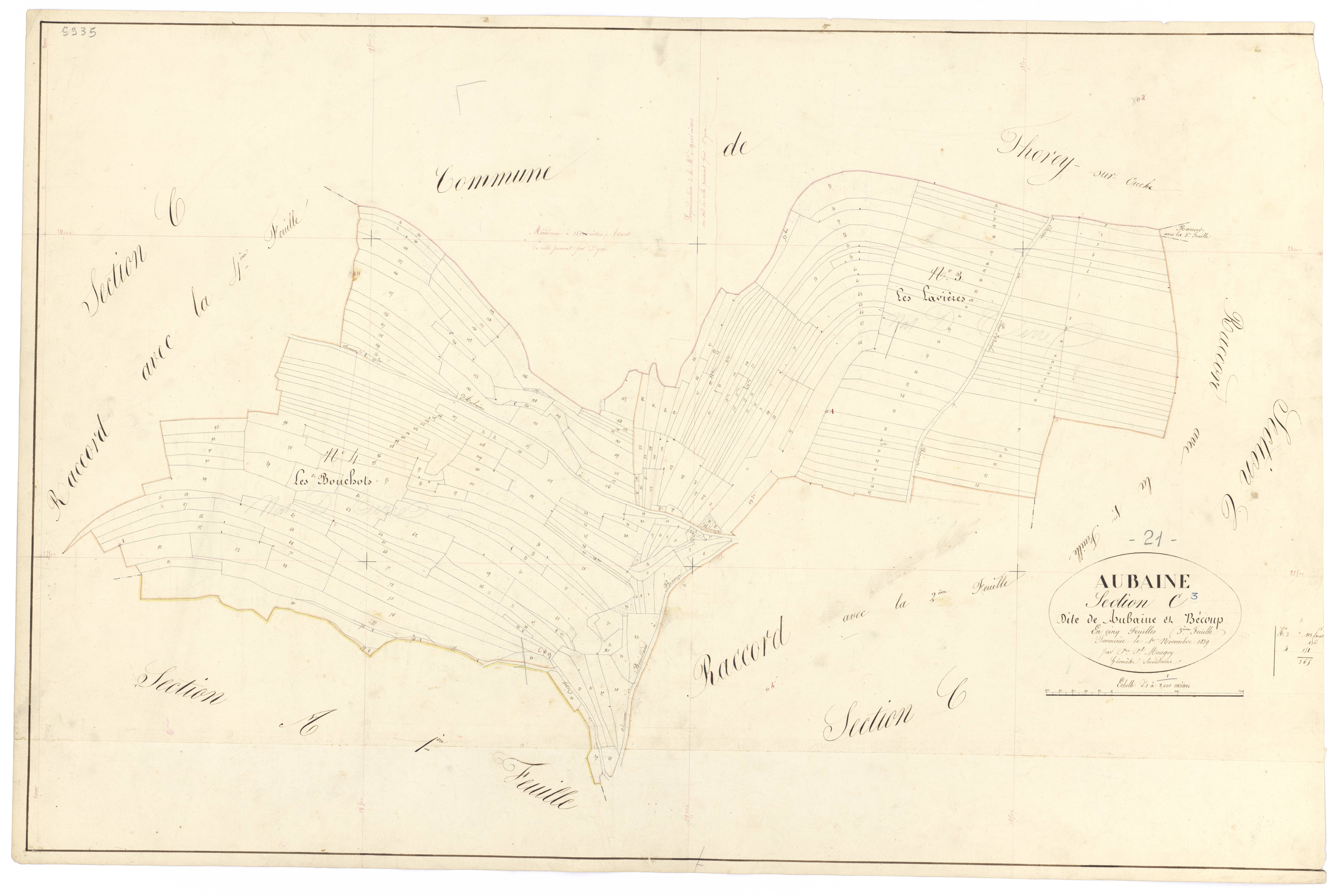 Aubaine - Section C3 - 3 P PLAN 33/16
