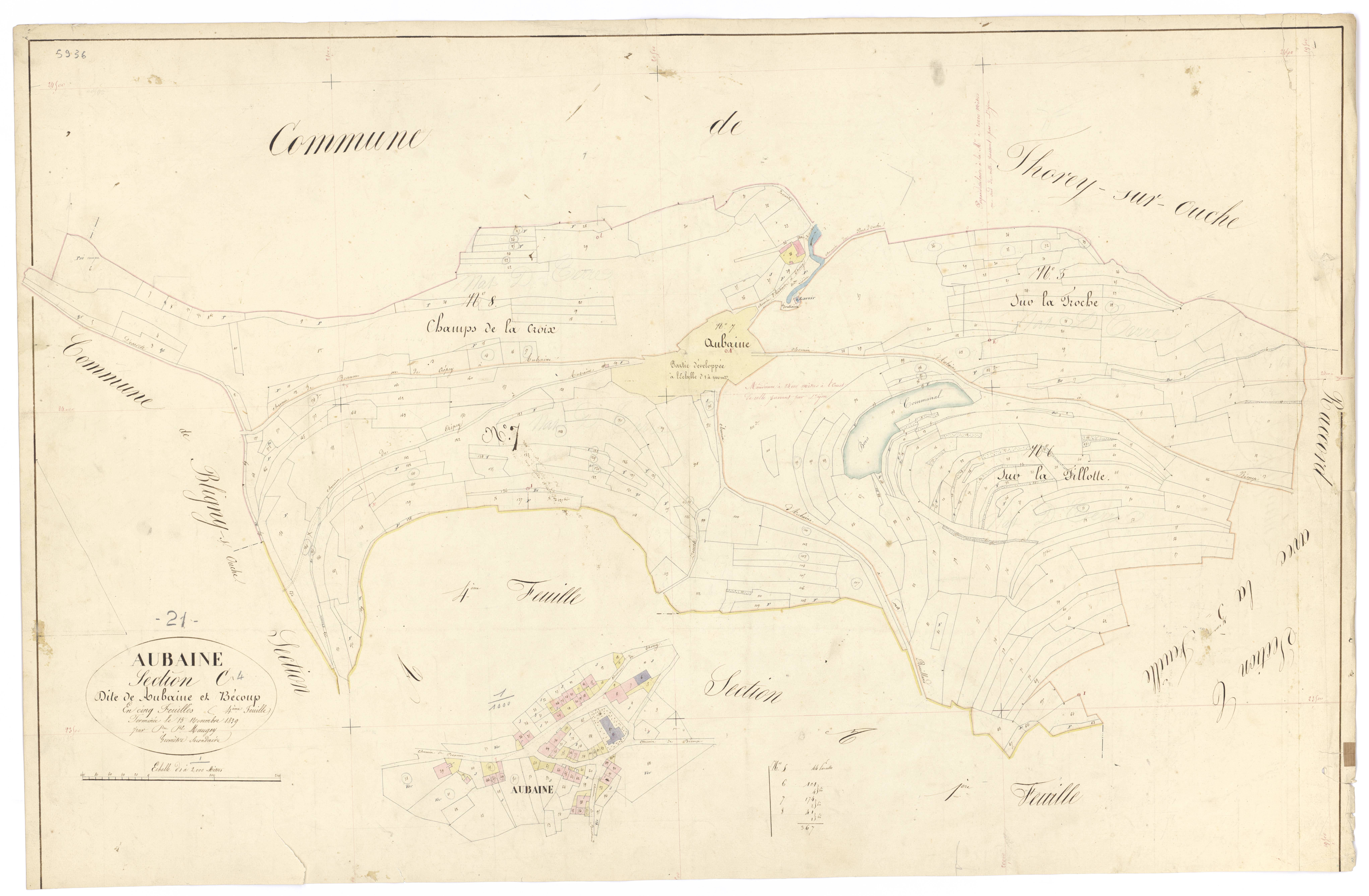 Aubaine - Section C4 - 3 P PLAN 33/17