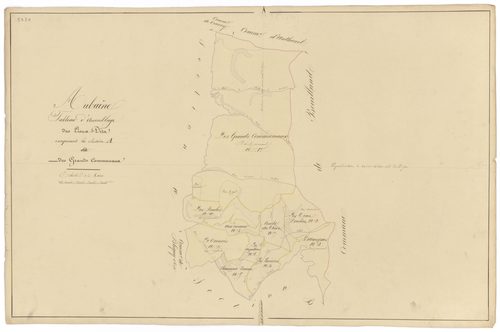 Aubaine - Section A (tableau d'assemblage) - 3 P PLAN 33/2