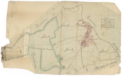 Aubigny-en-Plaine - Tableau d'assemblage - 3 P PLAN 34/1