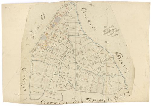 Aubigny-en-Plaine - Section C - 3 P PLAN 34/4