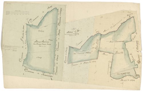 Aubigny-en-Plaine - Section D - 3 P PLAN 34/5