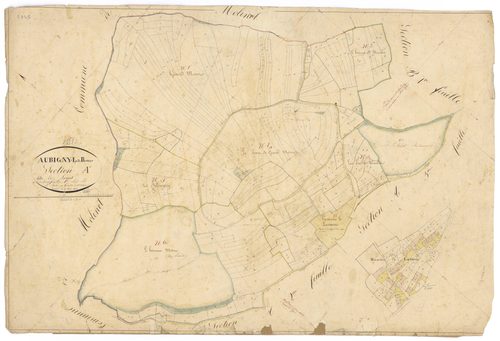 Aubigny-la-Ronce - Section A1 - 3 P PLAN 35/3