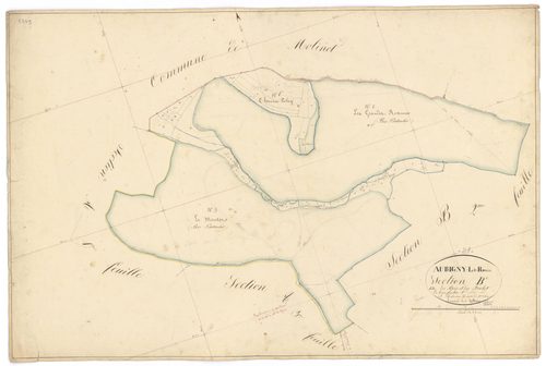 Aubigny-la-Ronce - Section B1 - 3 P PLAN 35/7