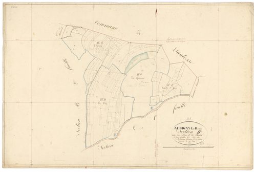 Aubigny-la-Ronce - Section B3 - 3 P PLAN 35/9