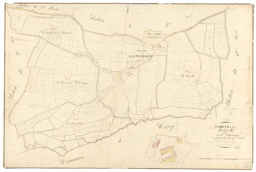 Aubigny-la-Ronce - Section E1 - 3 P PLAN 35/17