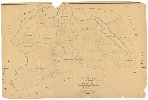 Aubigny-lès-Sombernon - Section C - 3 P PLAN 36/5