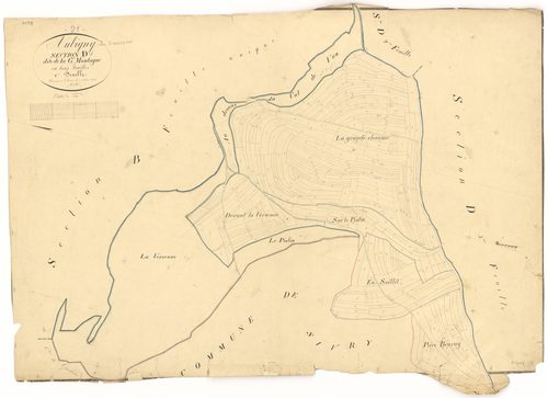 Aubigny-lès-Sombernon - Section D1 - 3 P PLAN 36/6