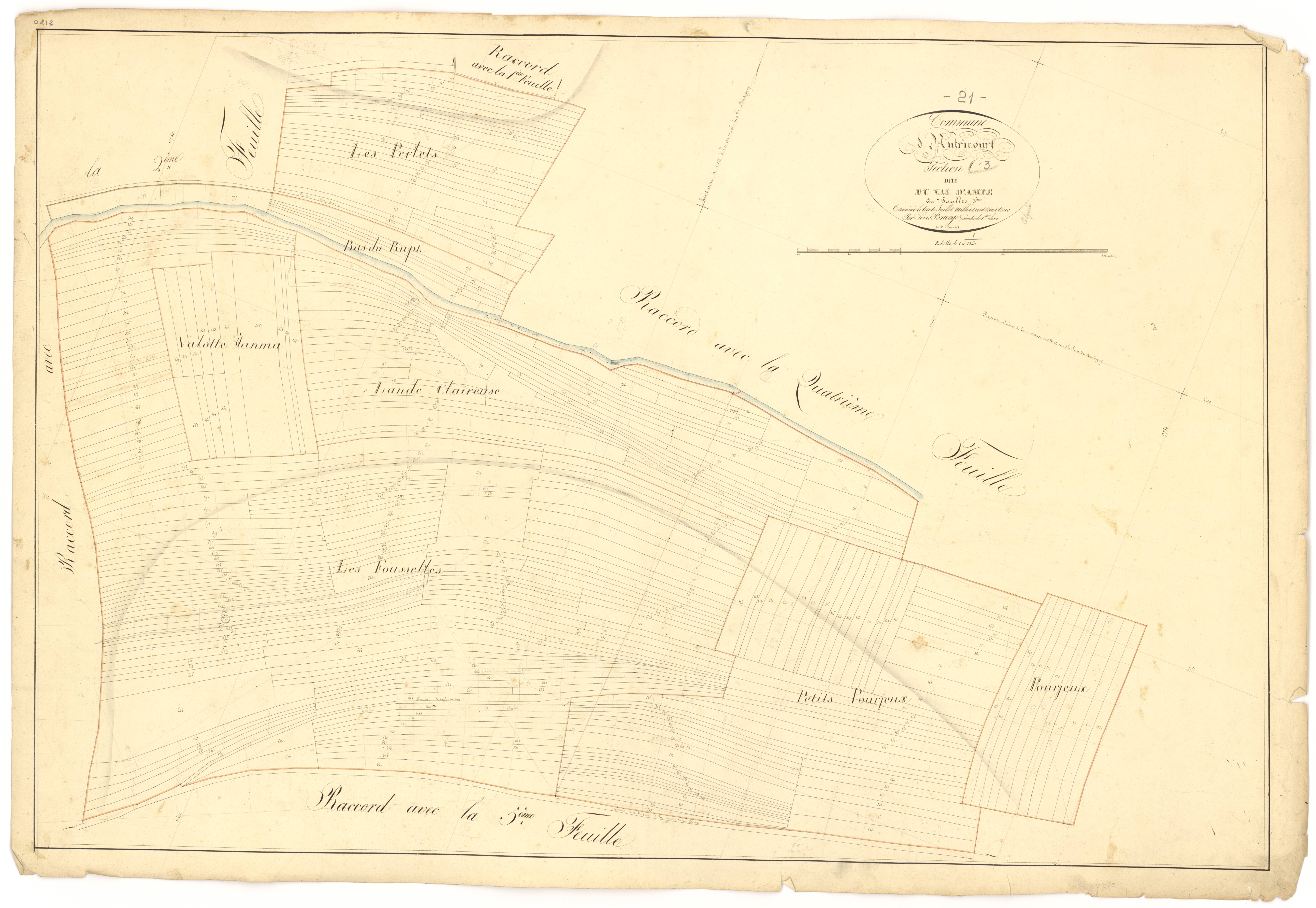 Autricourt - Section C3 - 3 P PLAN 37/12