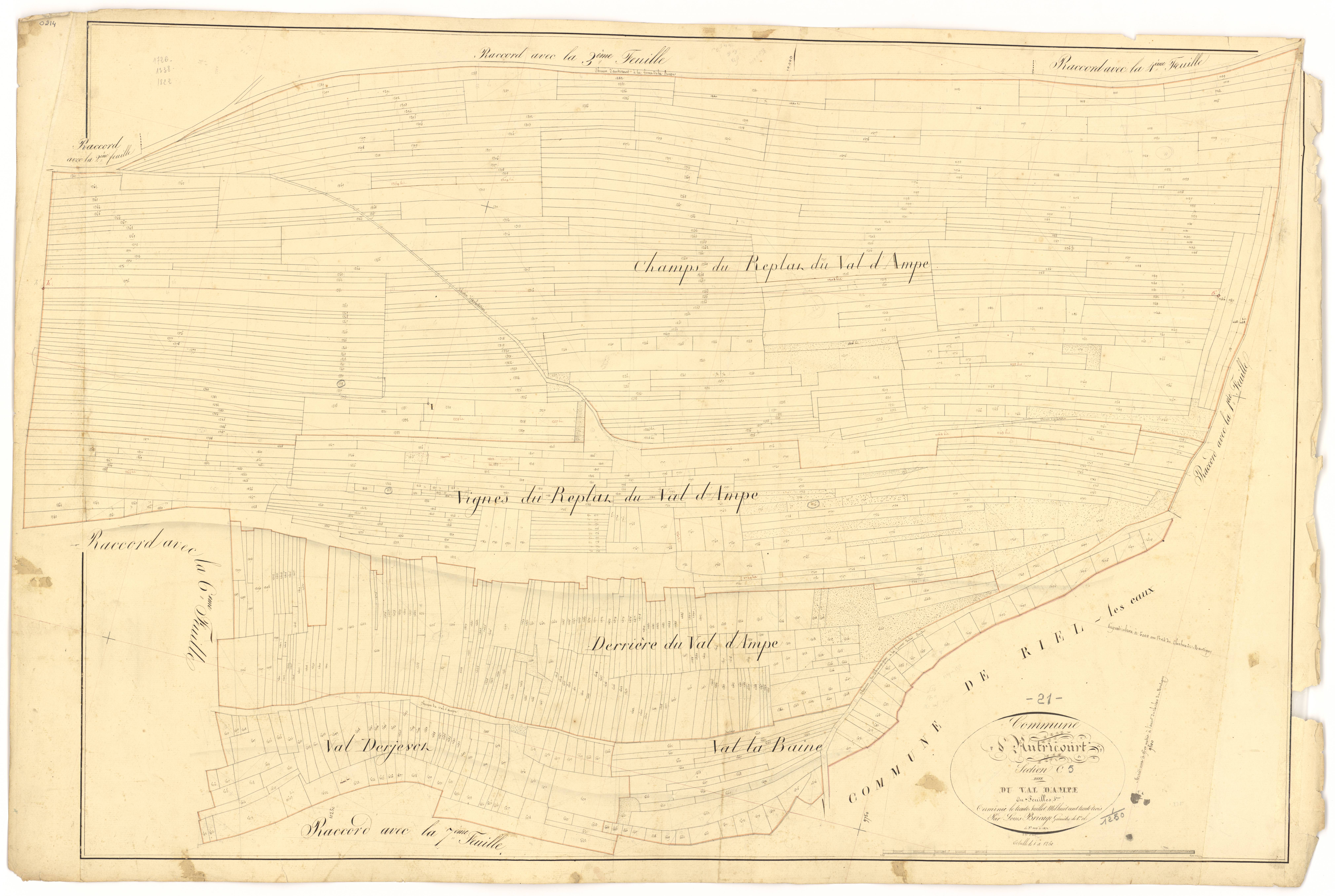 Autricourt - Section C5 - 3 P PLAN 37/14